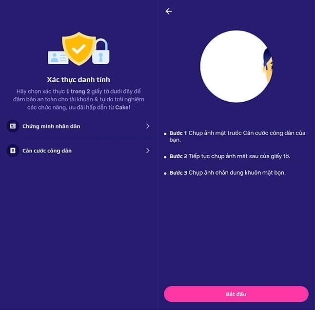 Đăng ký thông tin Cake Đăng ký thông tin Cake