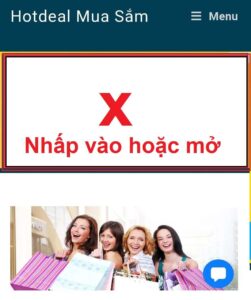 nhấp phần xác nhận