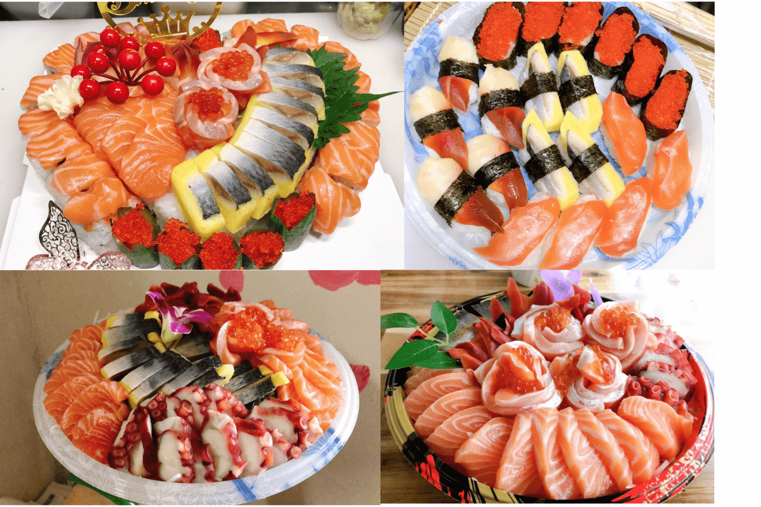 Đặt hàng sashimi