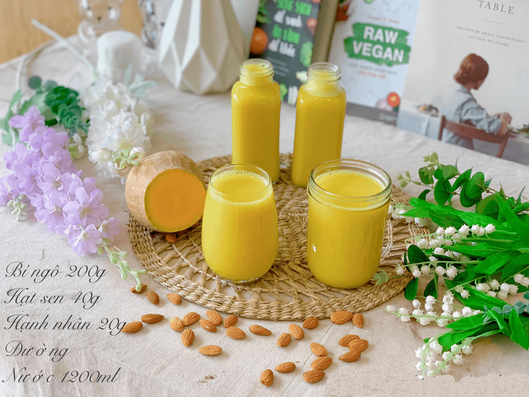 Công thức Sữa hạt 16 Công thức Sữa hạt 16