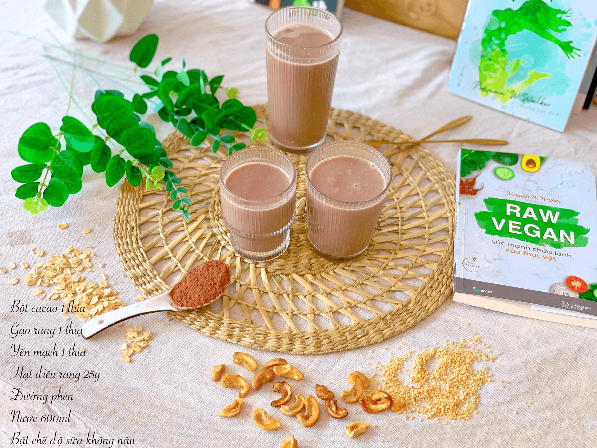 Công thức Sữa hạt 19 Công thức Sữa hạt 19