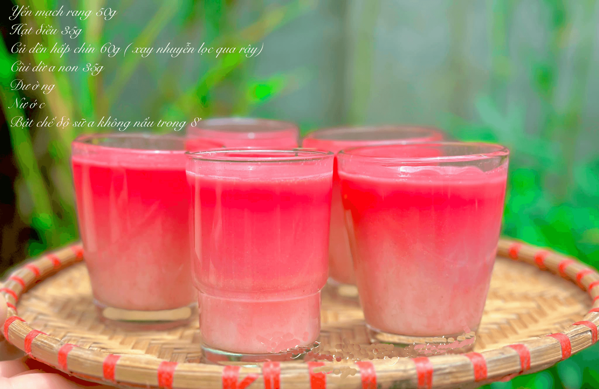 Công thức Sữa hạt 5 Công thức Sữa hạt 5