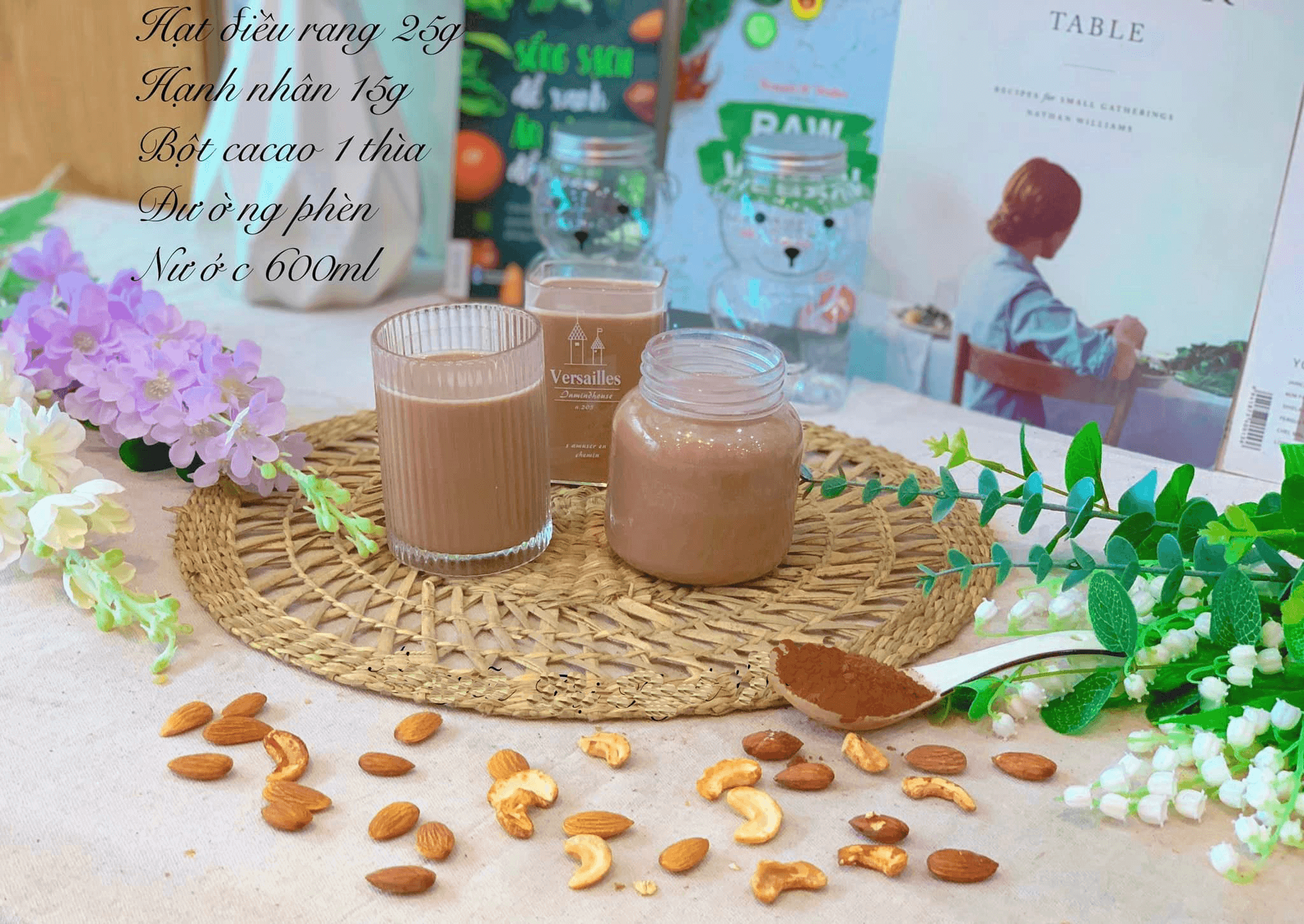 Công thức Sữa hạt 6