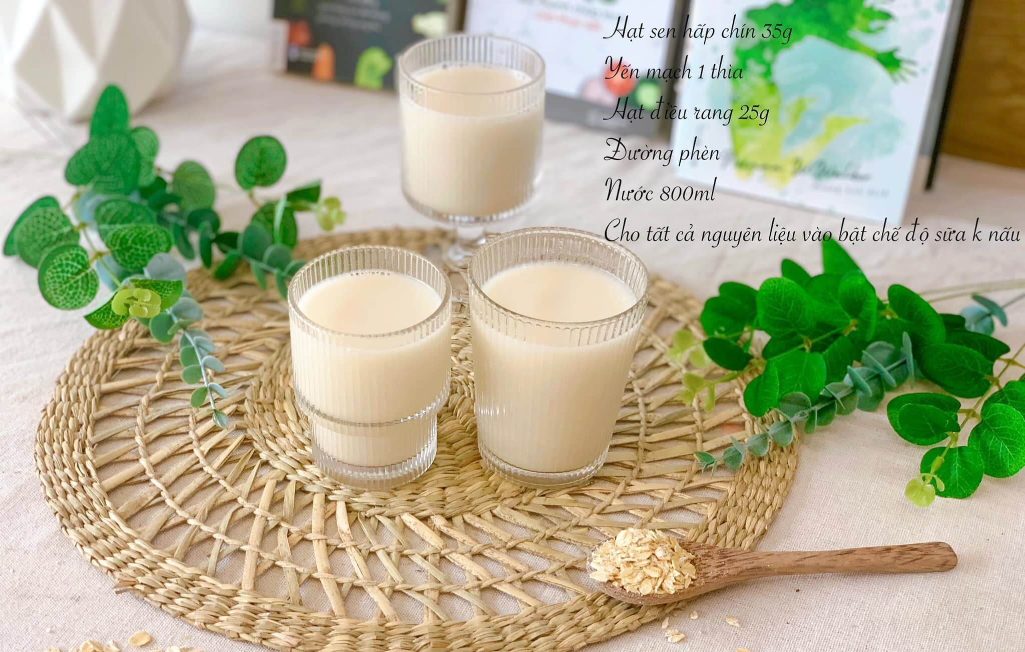 Công thức Sữa hạt 7 Công thức Sữa hạt 7