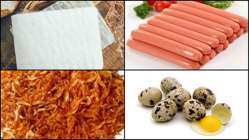 nguyên liệu bánh tráng chiên nguyên liệu bánh tráng chiên