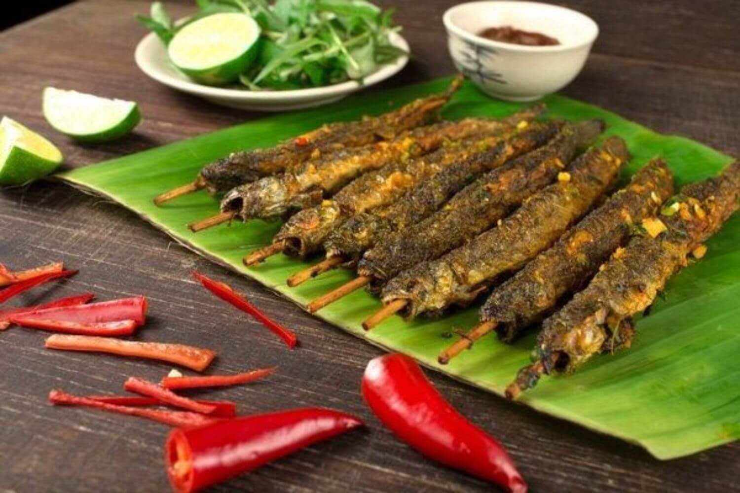 Cá kèo nướng muối ớt Cá kèo nướng muối ớt