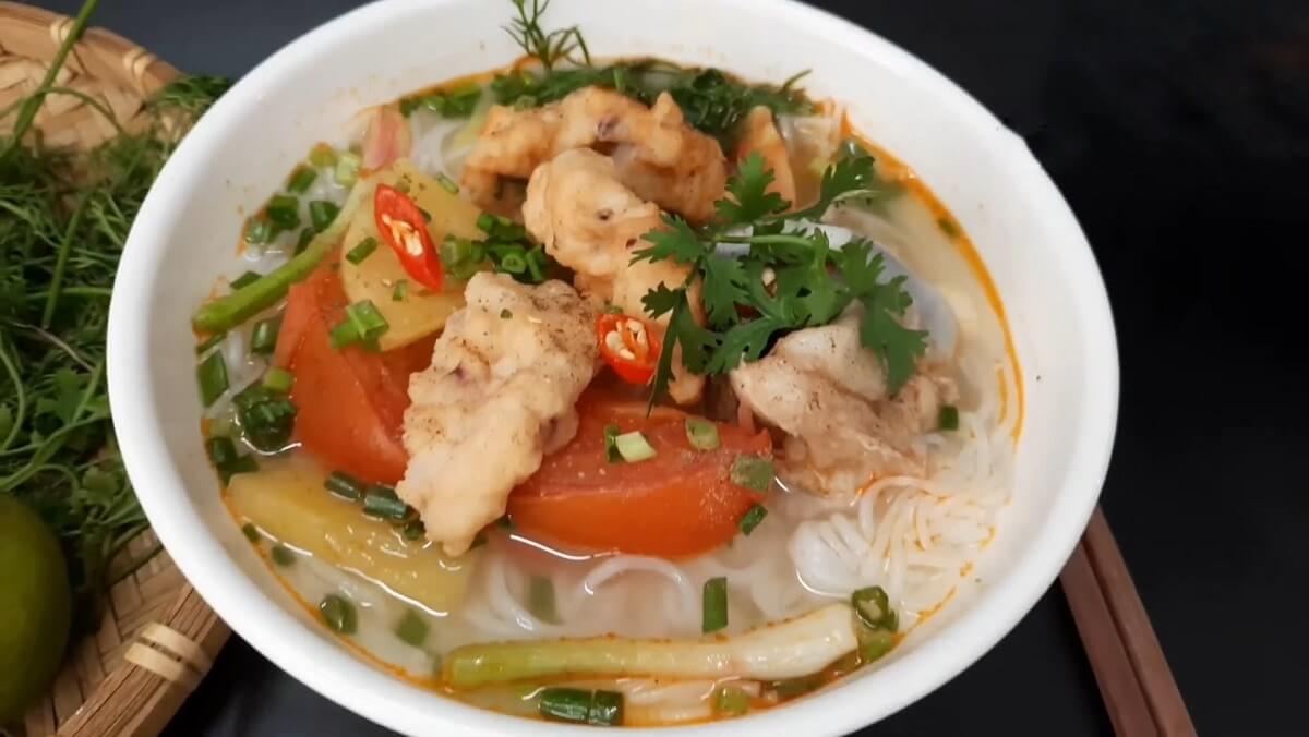 Bún chả mực Bún chả mực