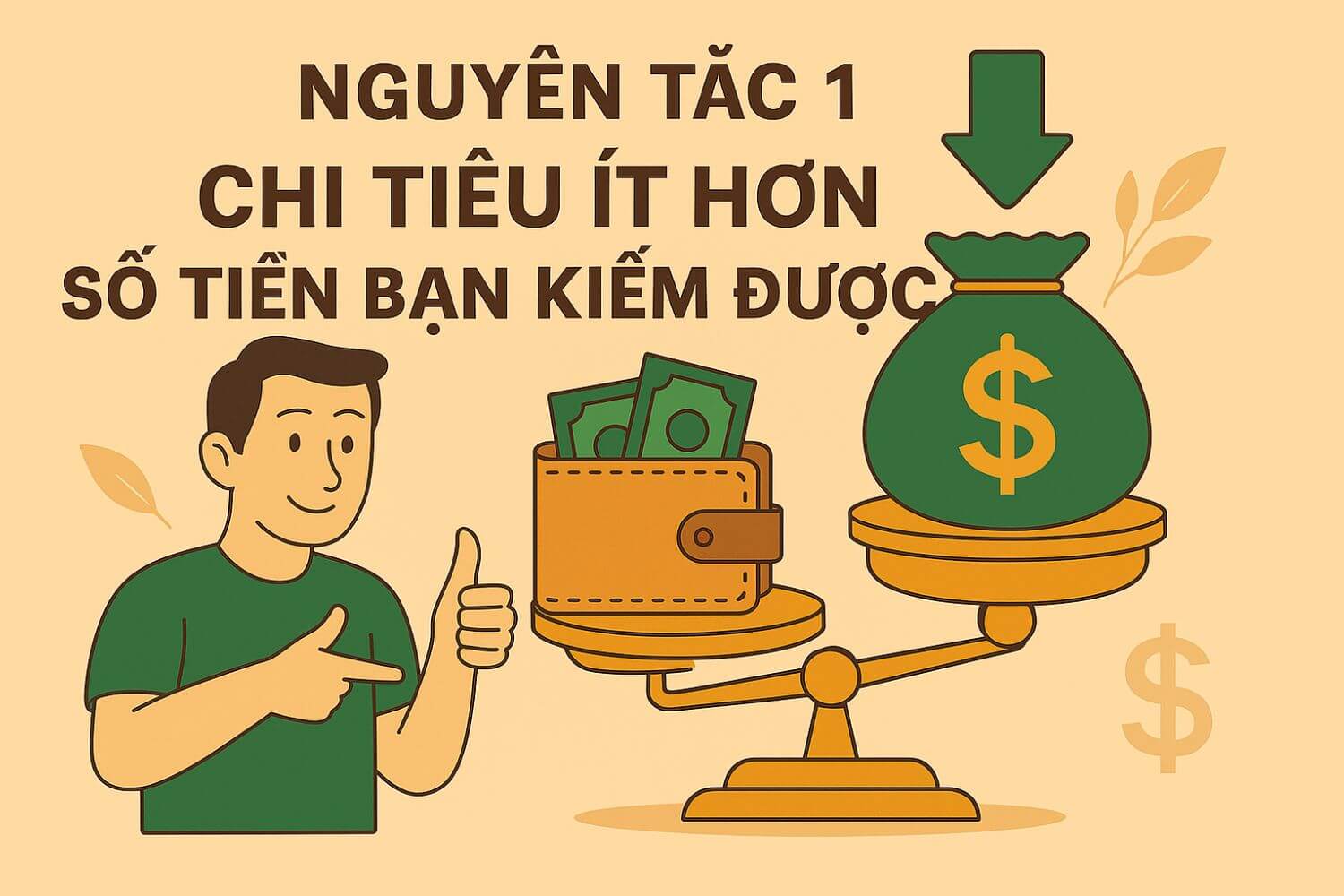 Chi tiêu ít hơn kiếm được Chi tiêu ít hơn kiếm được