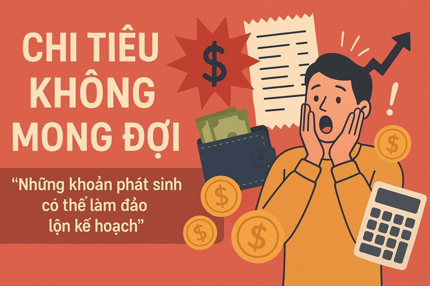 Chi tiêu không mong đợi Chi tiêu không mong đợi