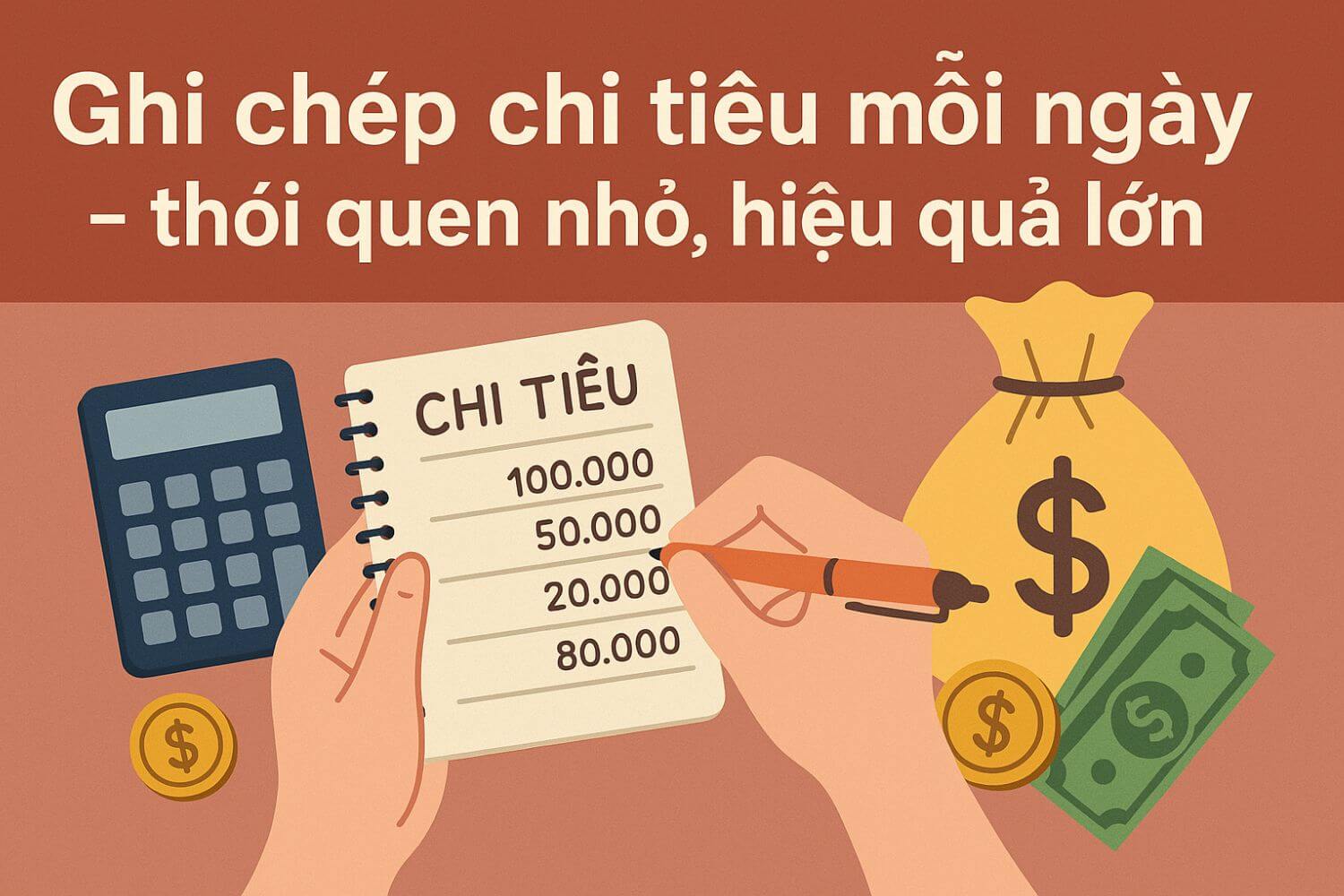 Ghi chép chi tiêu mỗi ngày Ghi chép chi tiêu mỗi ngày