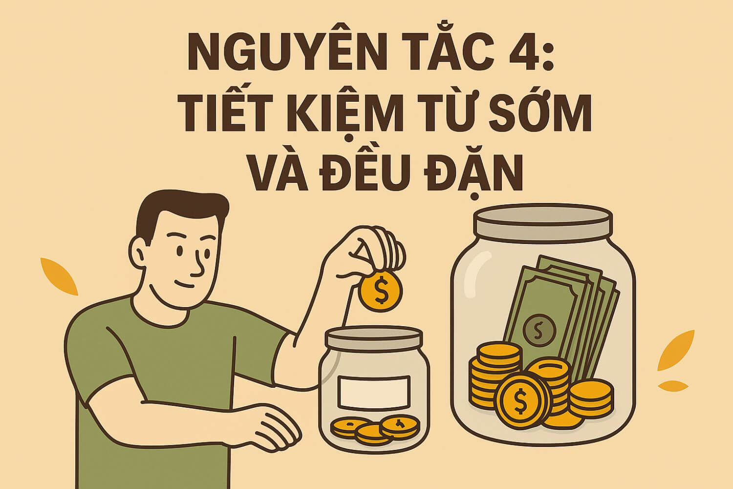 Tiết kiệm từ sớm Tiết kiệm từ sớm