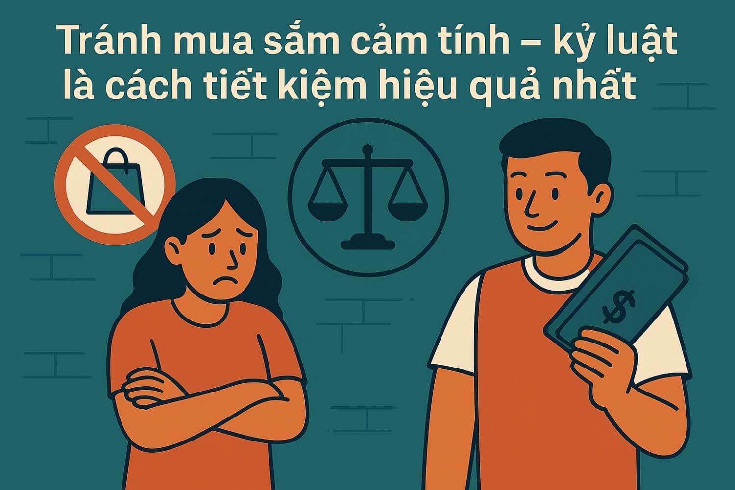 Tránh mua sắm cảm tính Tránh mua sắm cảm tính