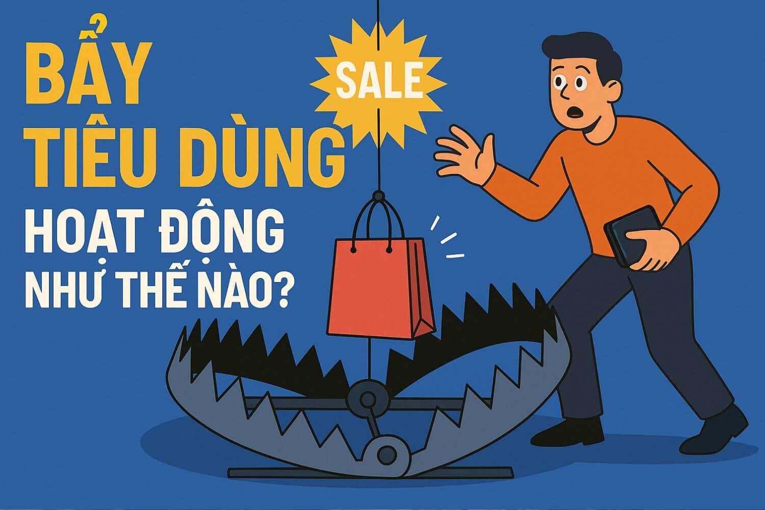 Bẫy tiêu dùng hoạt động Bẫy tiêu dùng hoạt động