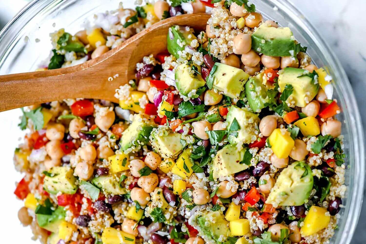 Salad quinoa rau củ