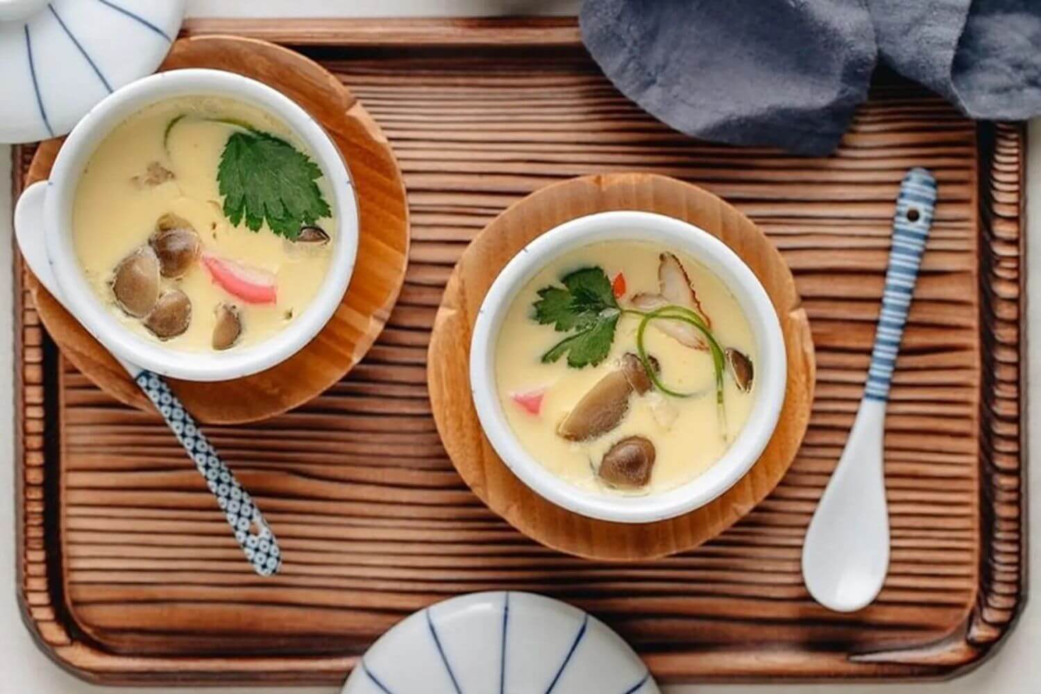 Trứng hấp kiểu Nhật