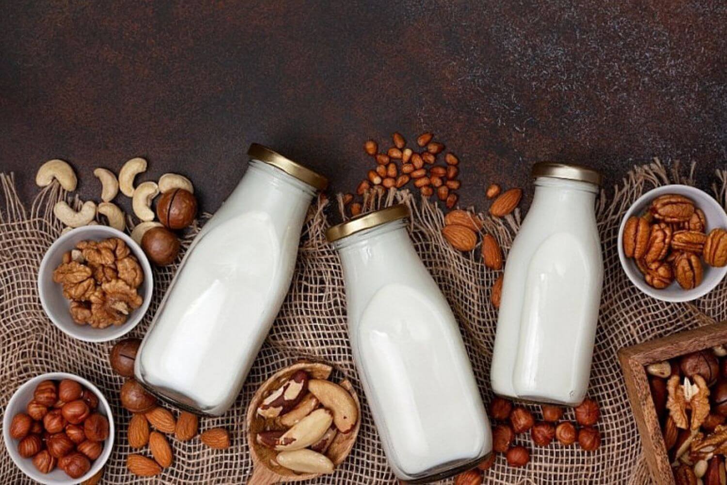 Sữa hạt tự làm không đường