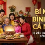 10 Việc nên làm ngày Tết giúp cả năm bình an, may mắn