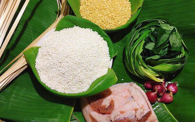 lá dong, lá chuối