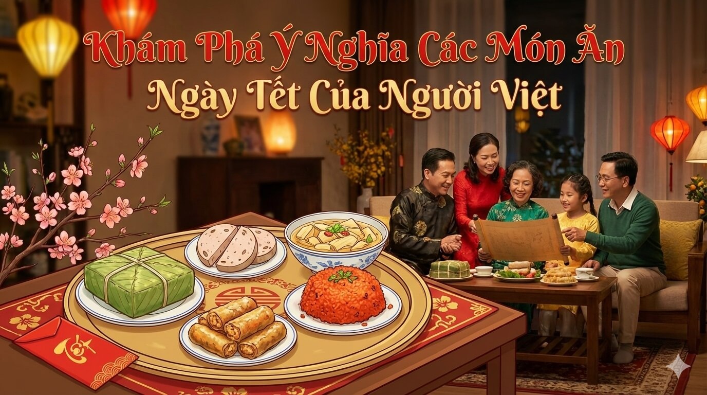 Read more about the article Khám Phá Ý Nghĩa Các Món Ăn Ngày Tết Của Người Việt