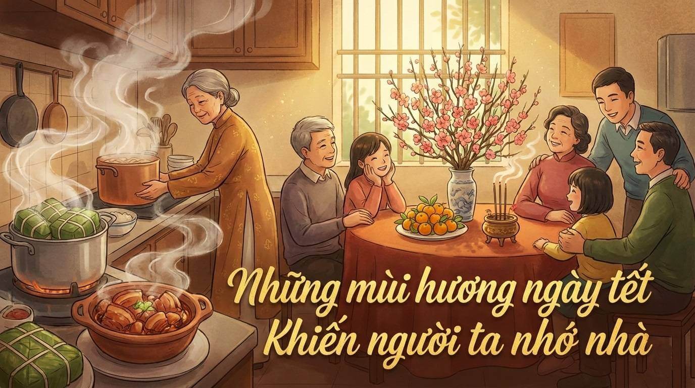Read more about the article Những Mùi Hương Ngày Tết Khiến Người Ta Nhớ Nhà